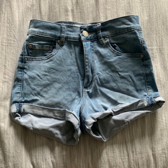 Garage Premium Super Soft High Rise Jean Shorts - Picture 1 of 3
